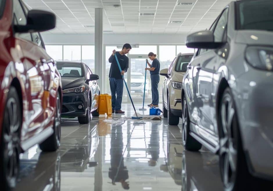 Sprzątanie Salonów Samochodowych