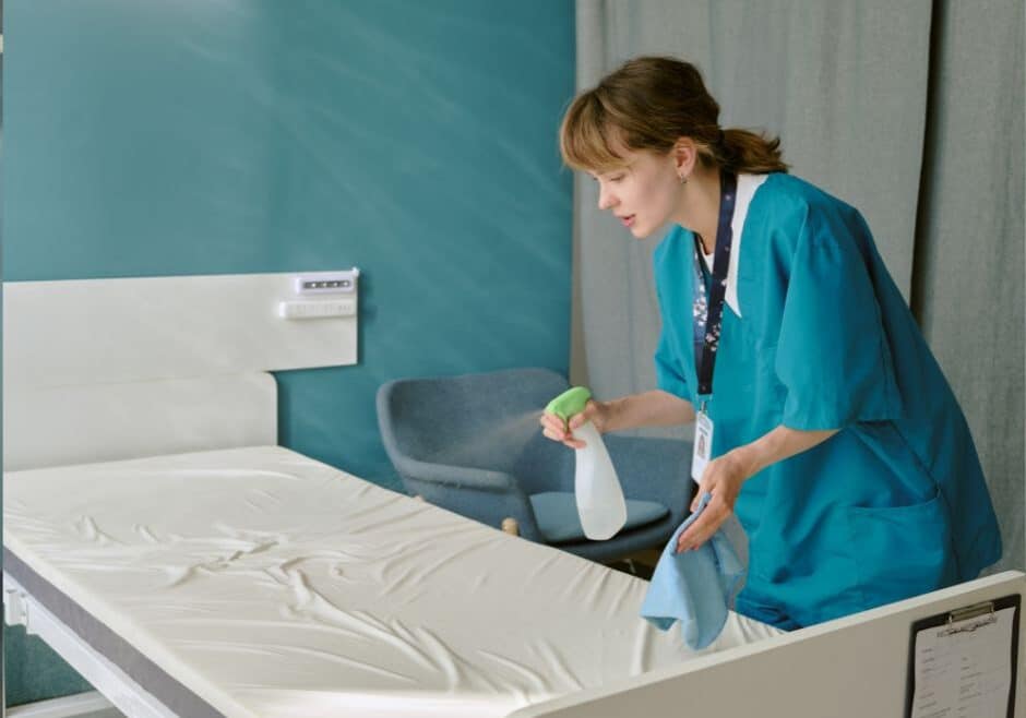 sprzątanie obiektu medycznego