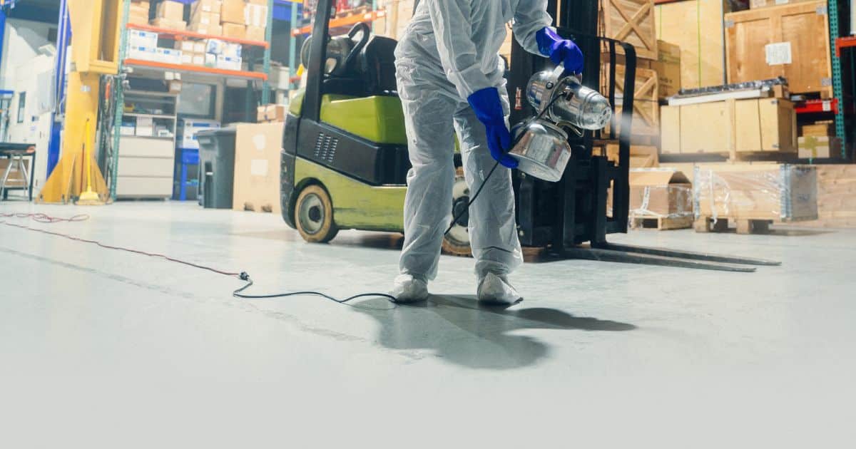 Sprzątanie magazynów Warszawa – praca zespołu BOGOclean